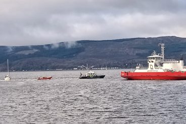 Teenager rescued after Firth of Clyde incident