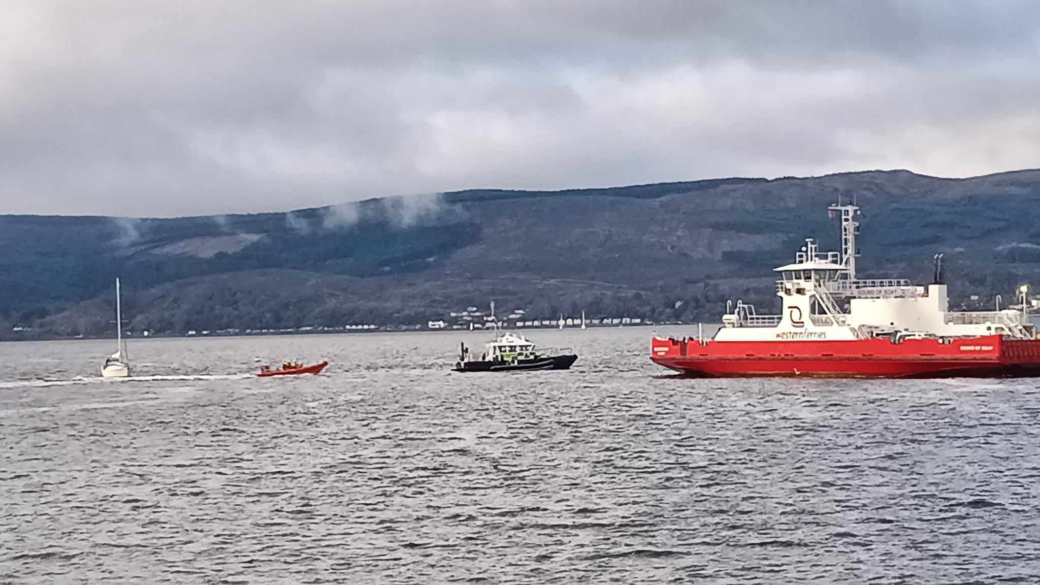 Teenager rescued after Firth of Clyde incident