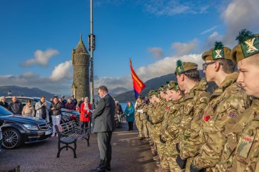 Commemorative bench unveiled for beloved ‘Mr Sandbank’