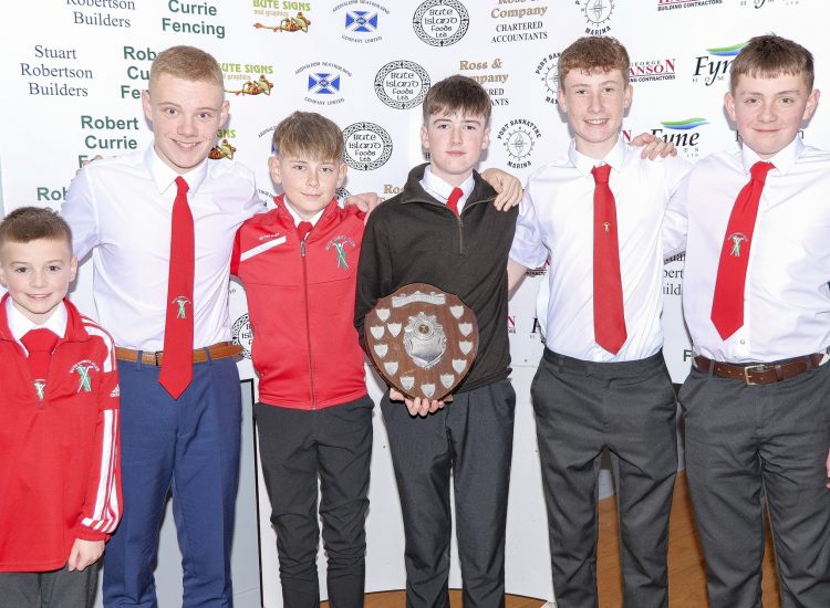 Bute Shinty Club hosts annual prize-giving