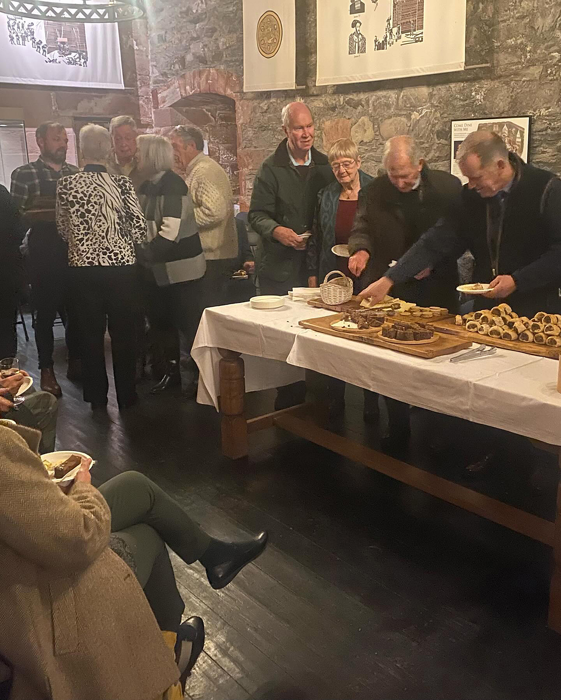 Friends of Rothesay Castle host St Andrew's Day event