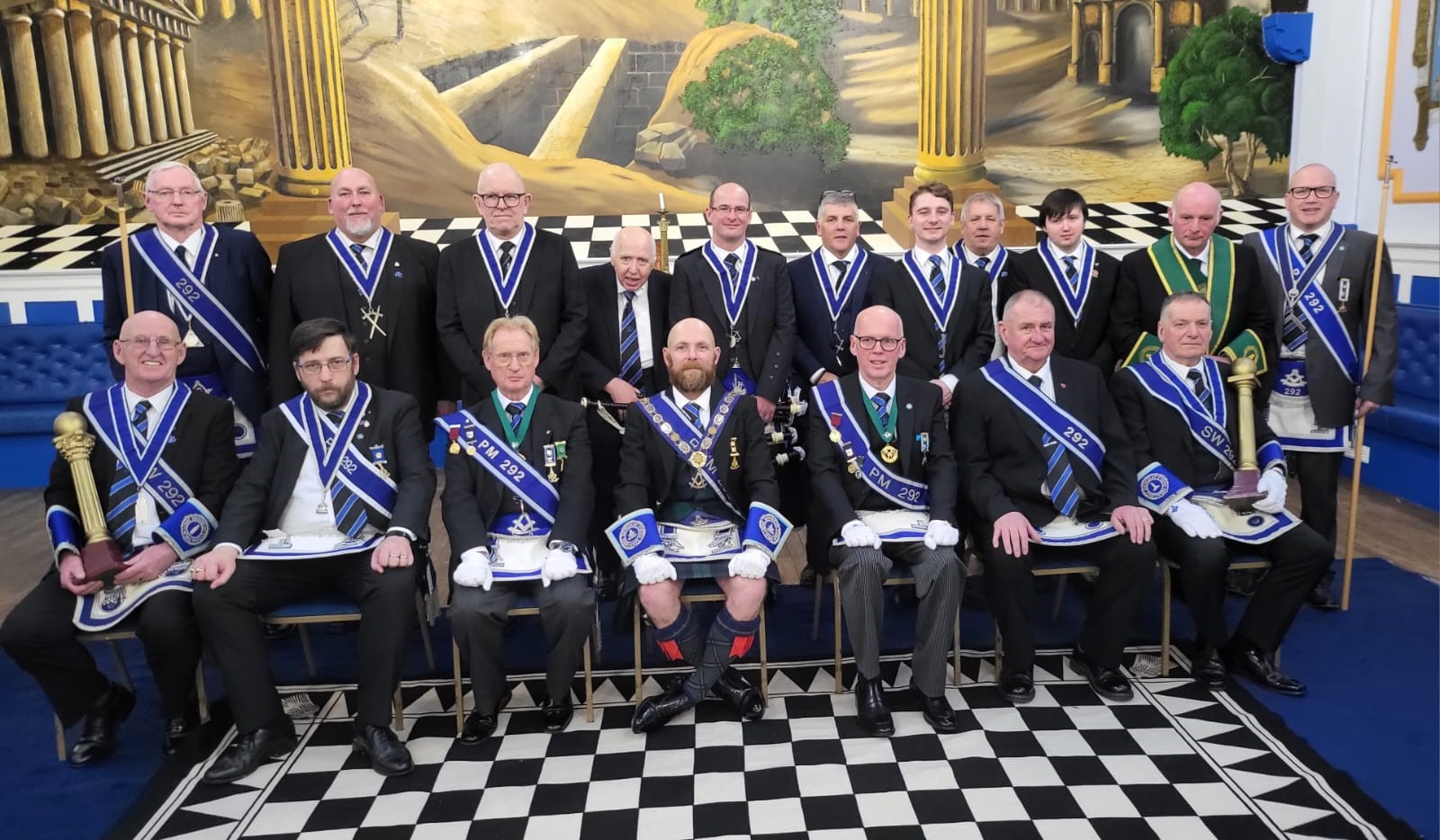 Island Lodge installation meeting