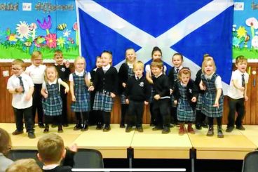 ST Andrew’s night at St Andrew’s Primary