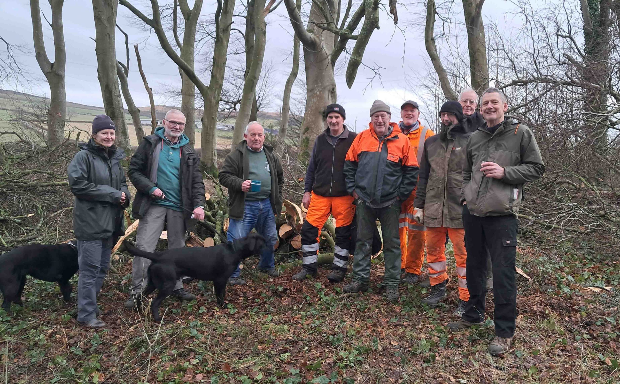 Bute Conservation Trust lead storm cleanup