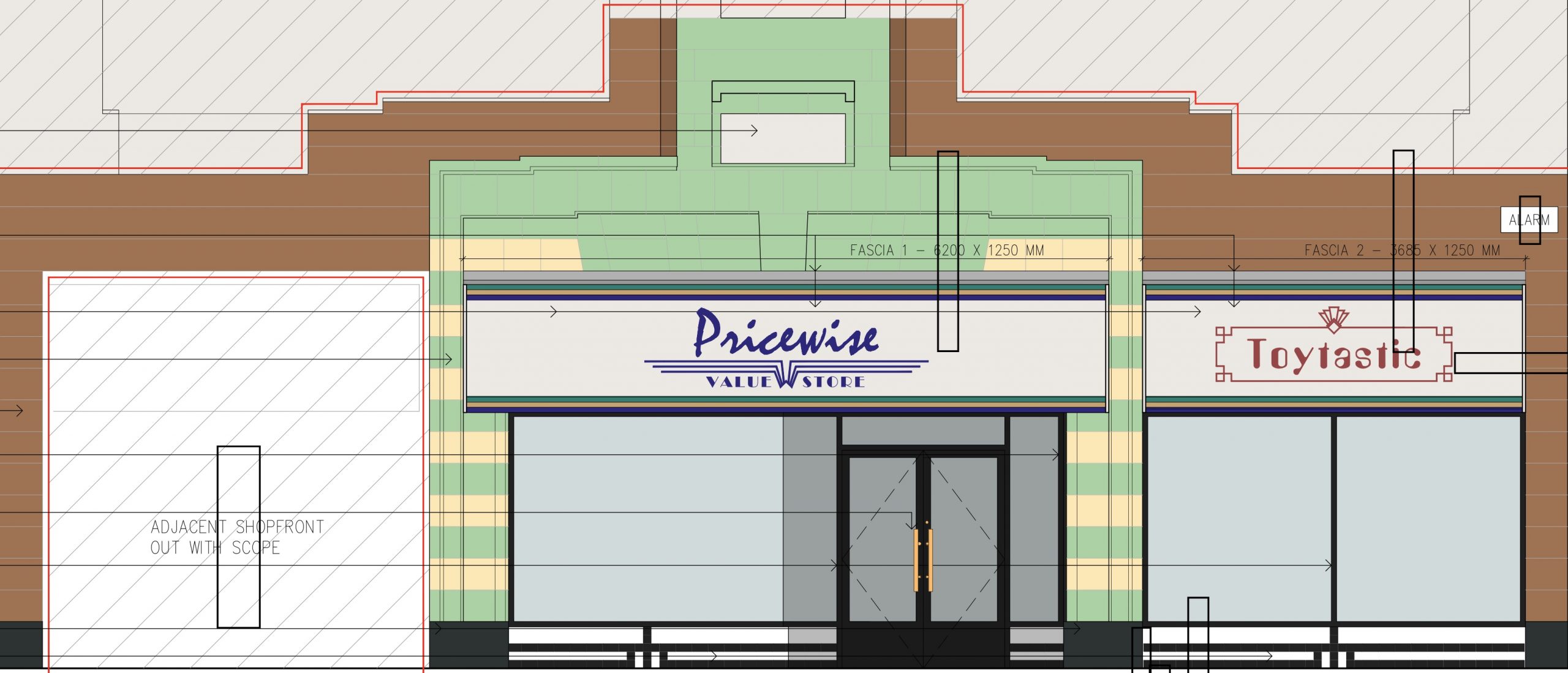 Former high street store set for new shopfront