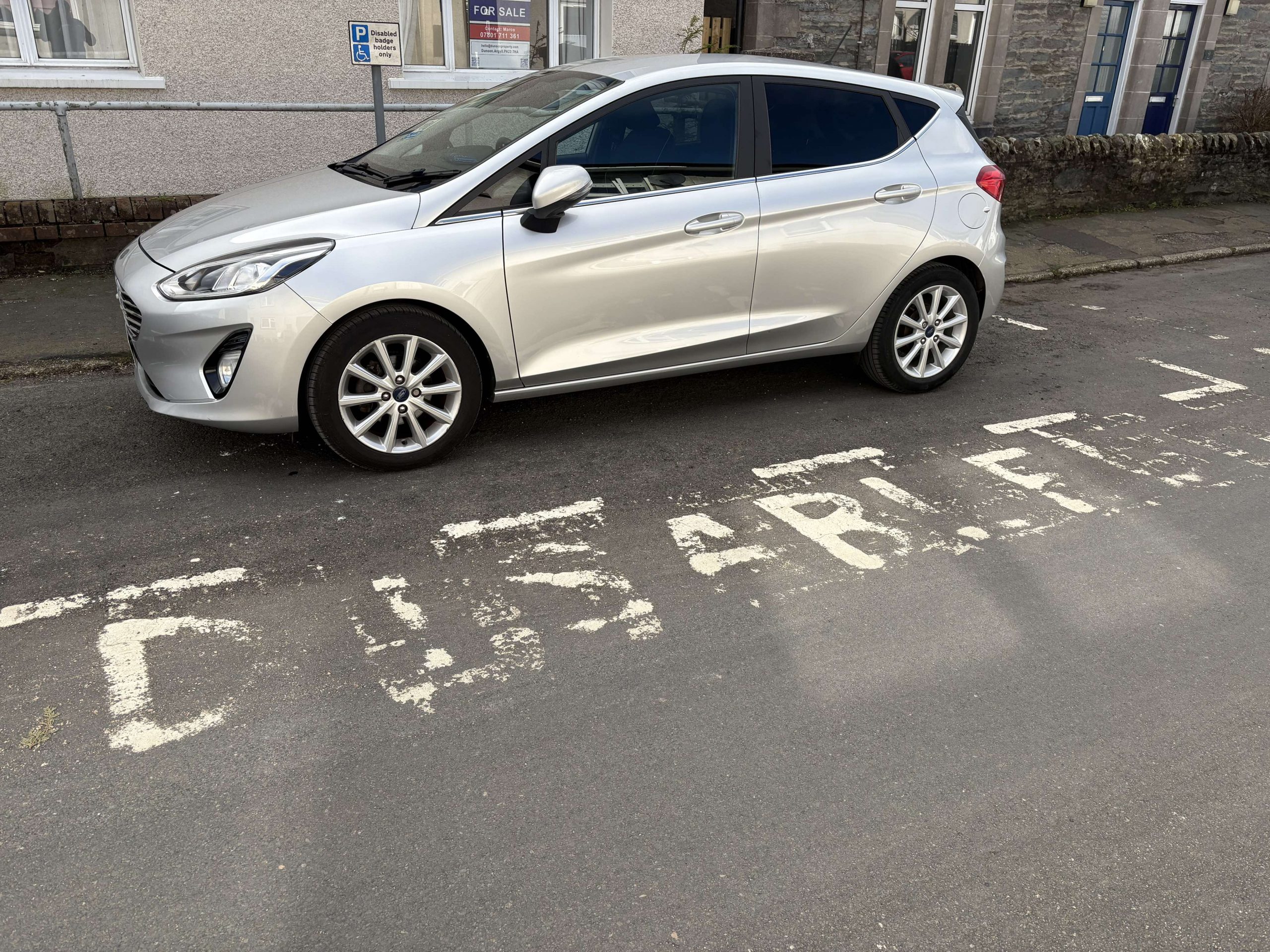 Five year battle for disabled parking bay re-marking