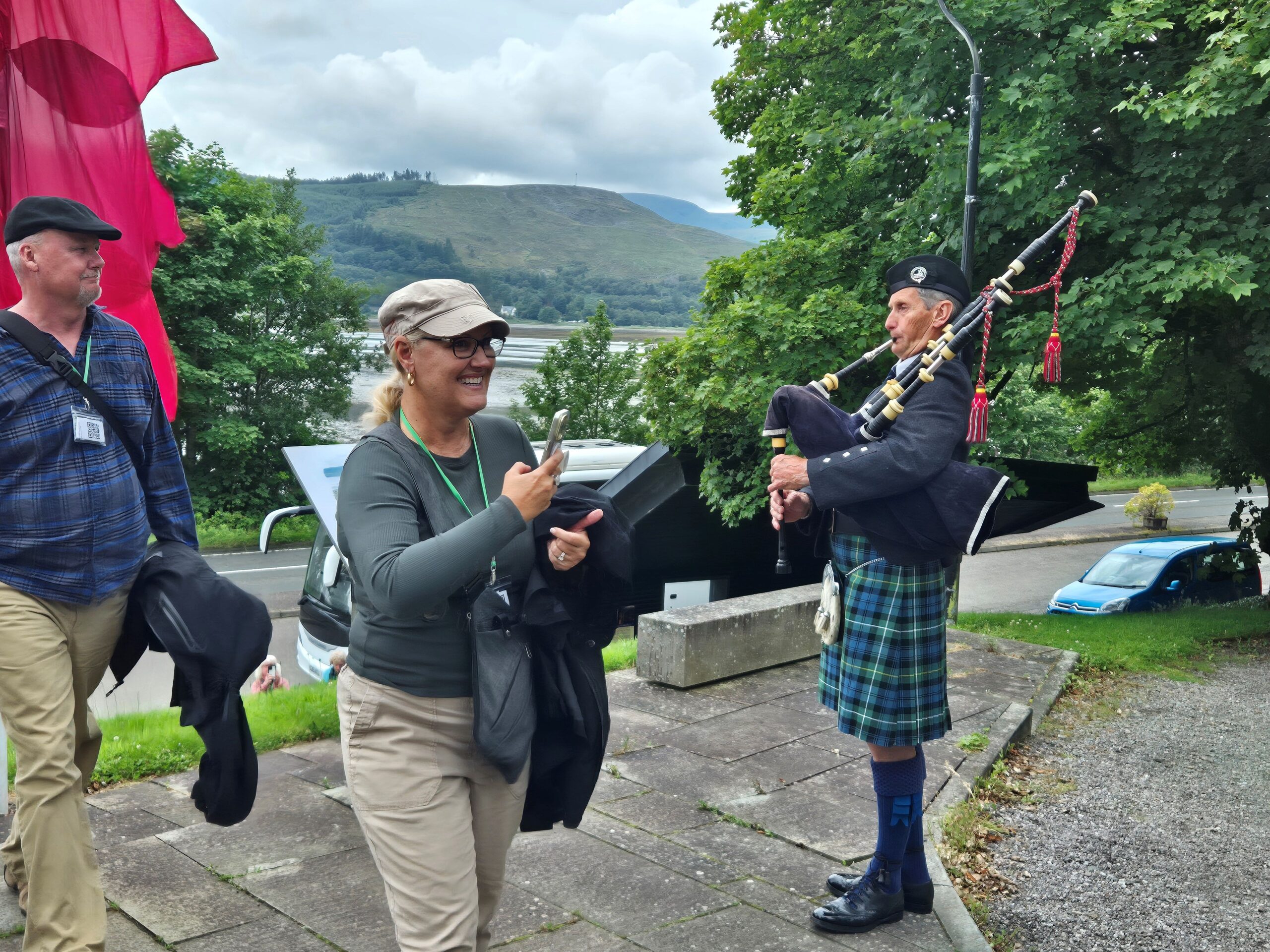 Clan Campbell Society of North America Visits Historic Kilmun