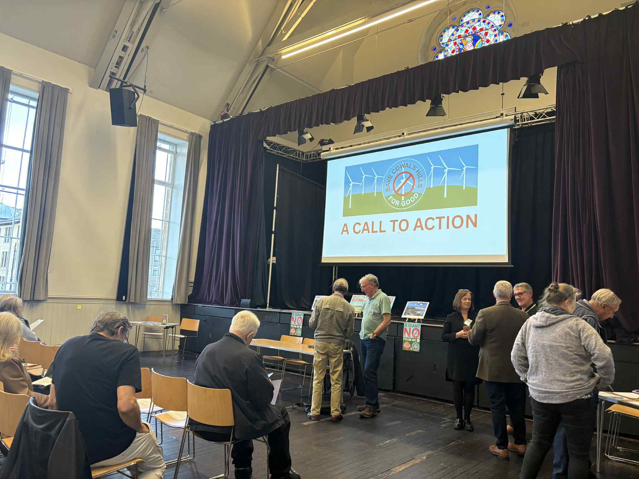 Local windfarm protest group step up efforts