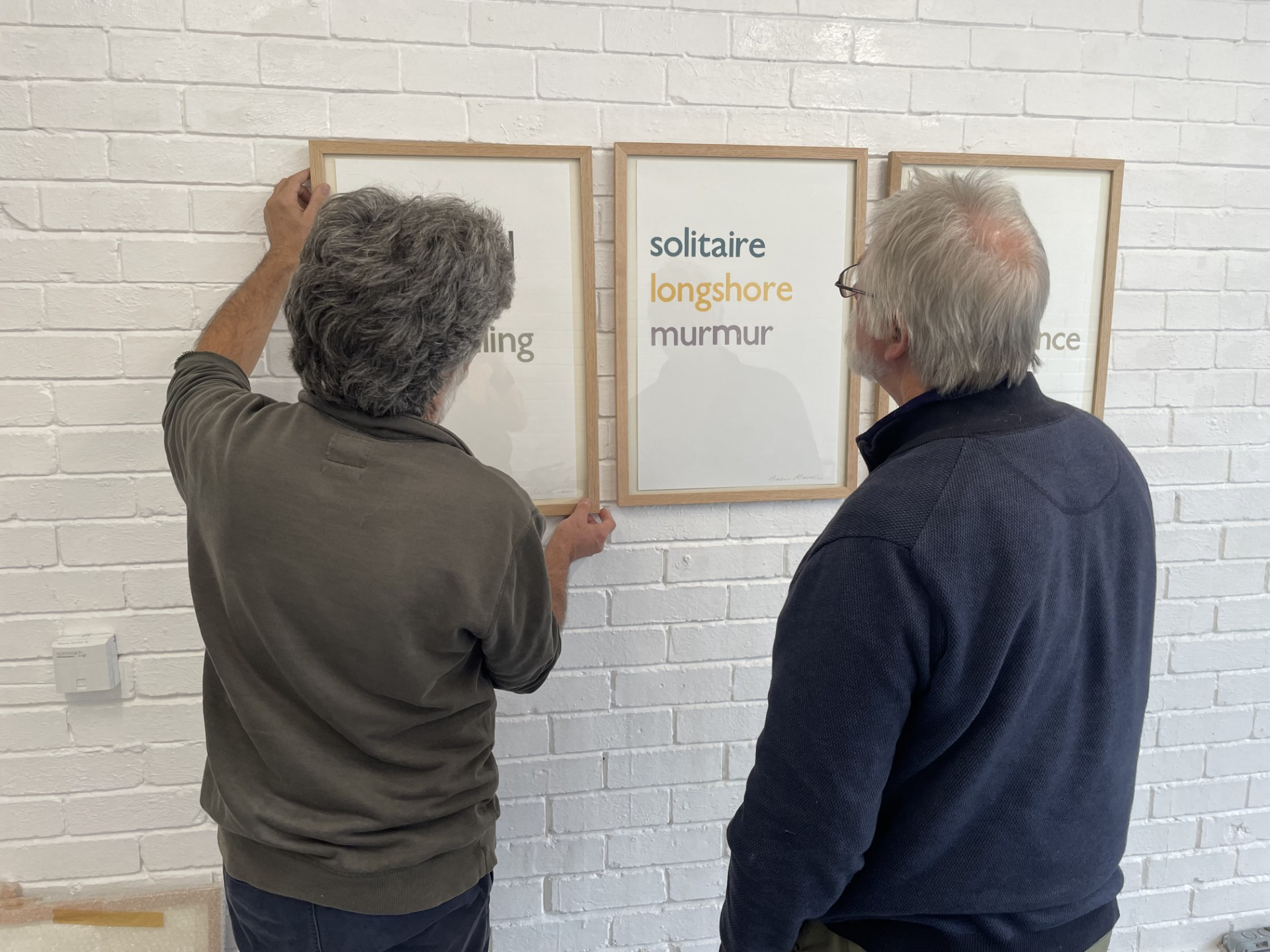 Visual poetry exhibition continues at Dunoon MOCA