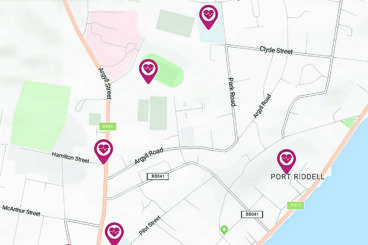 Know where your local Defib stations are – it could save a life