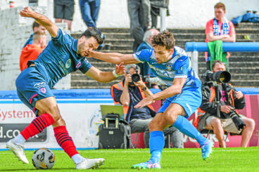 Route one stuns Morton