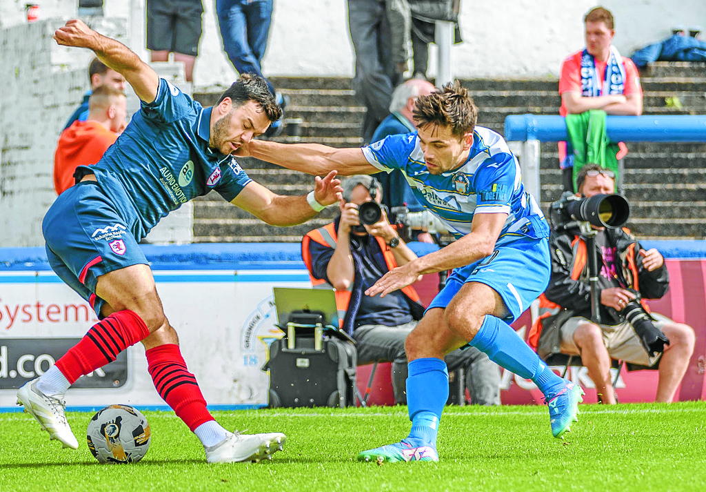 Route one stuns Morton