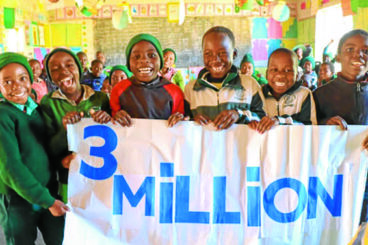 Letter to the Editor -Mary’s Meals hits three million children fed