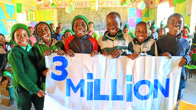Letter to the Editor -Mary’s Meals hits three million children fed