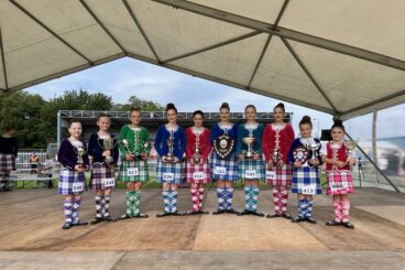 Bute dance school glittering success at Bute Highland Games
