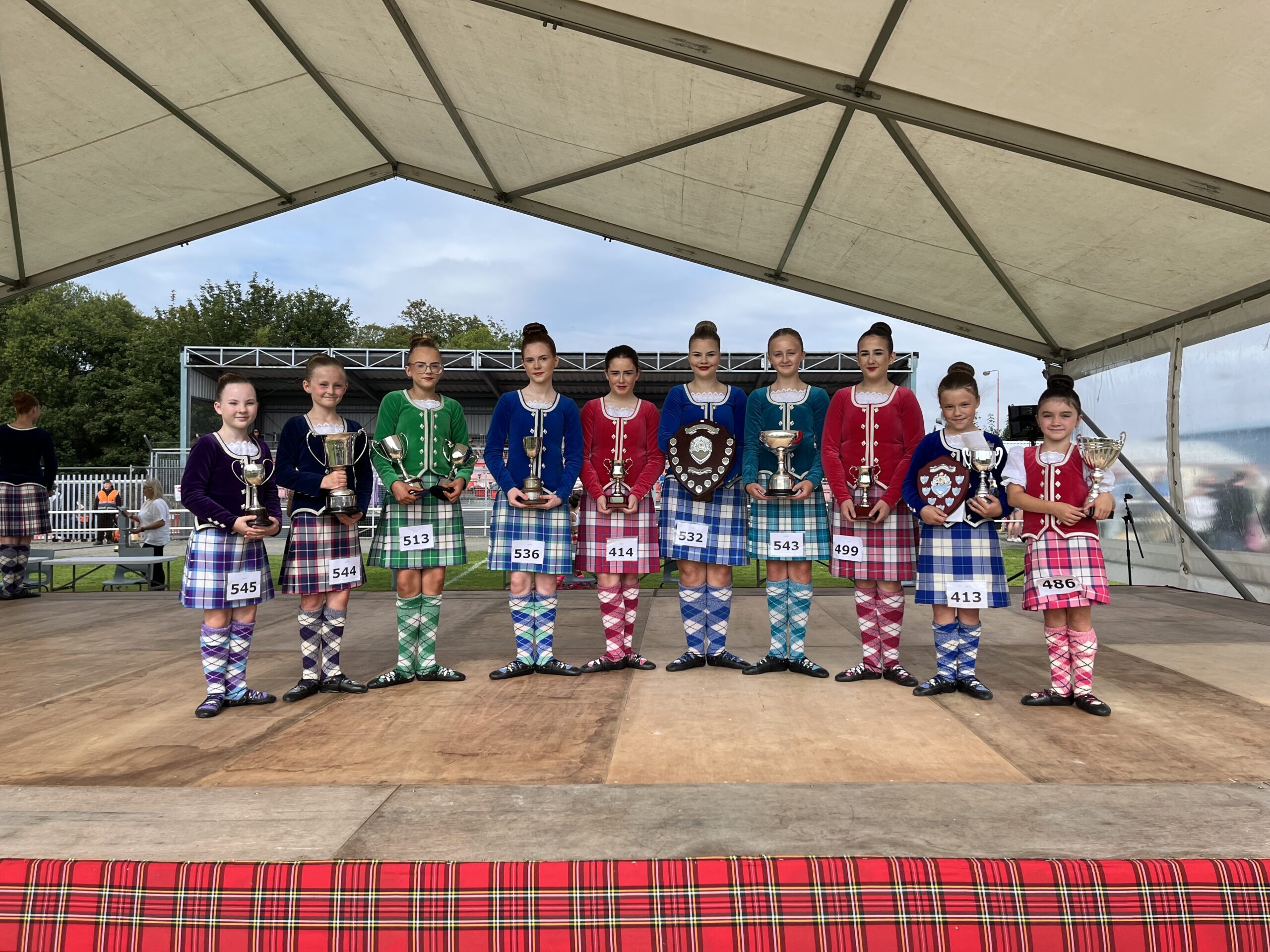 Bute dance school glittering success at Bute Highland Games