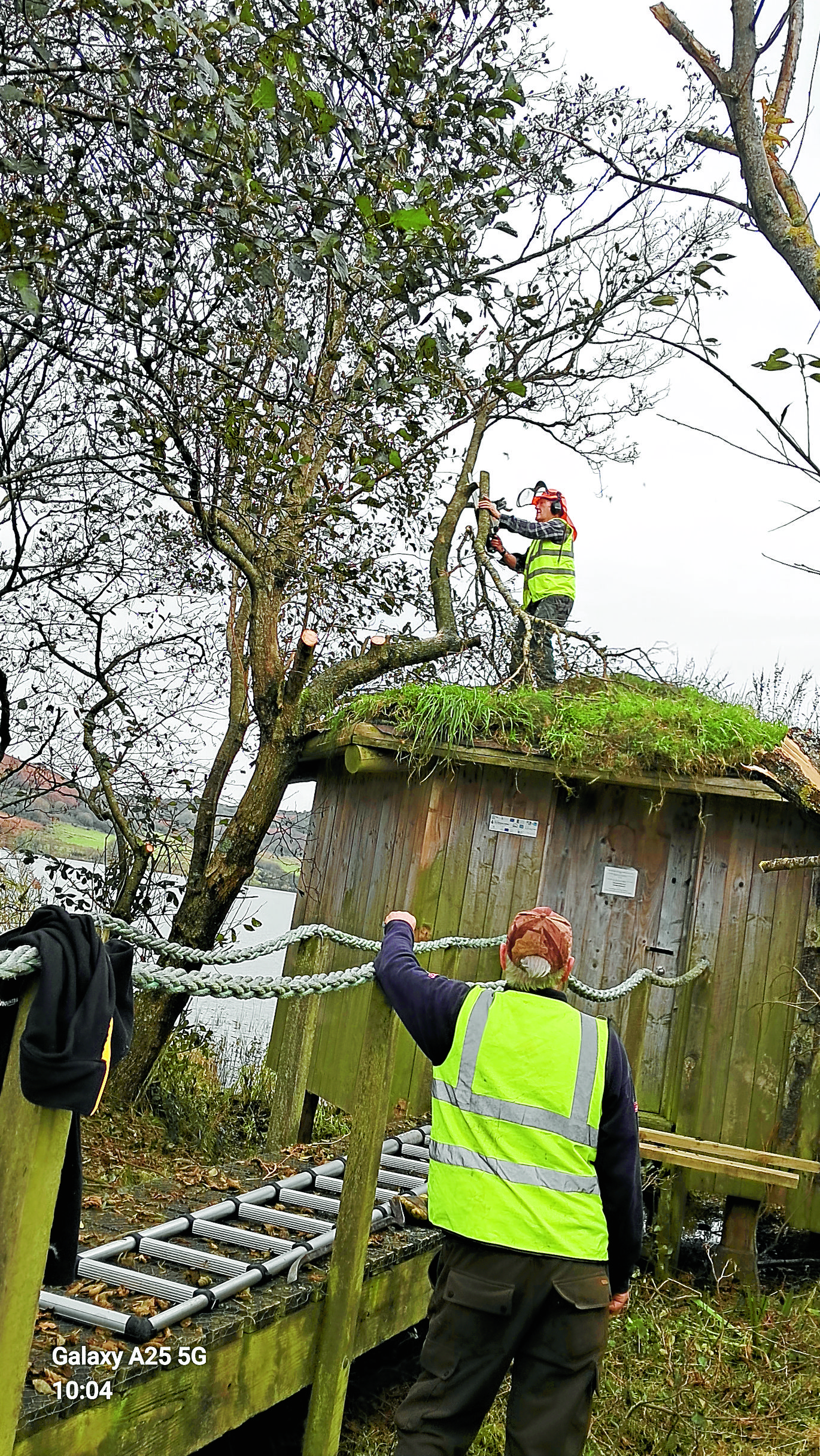 Bute Conservation volunteers get back to work