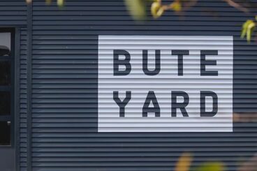 Bute Yard: A day out, inside