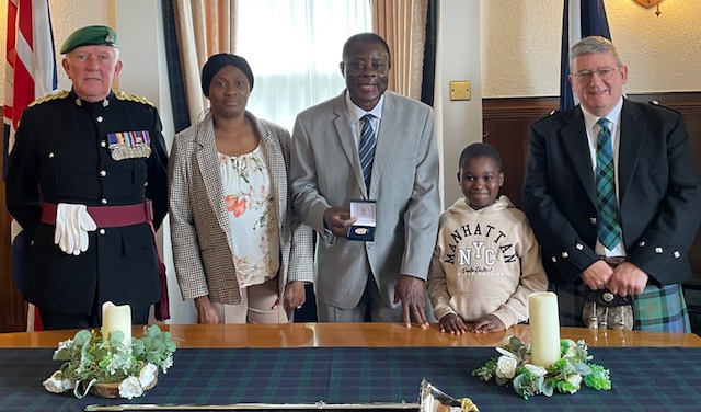 Dunoon’s Dr Dare becomes a UK citizen
