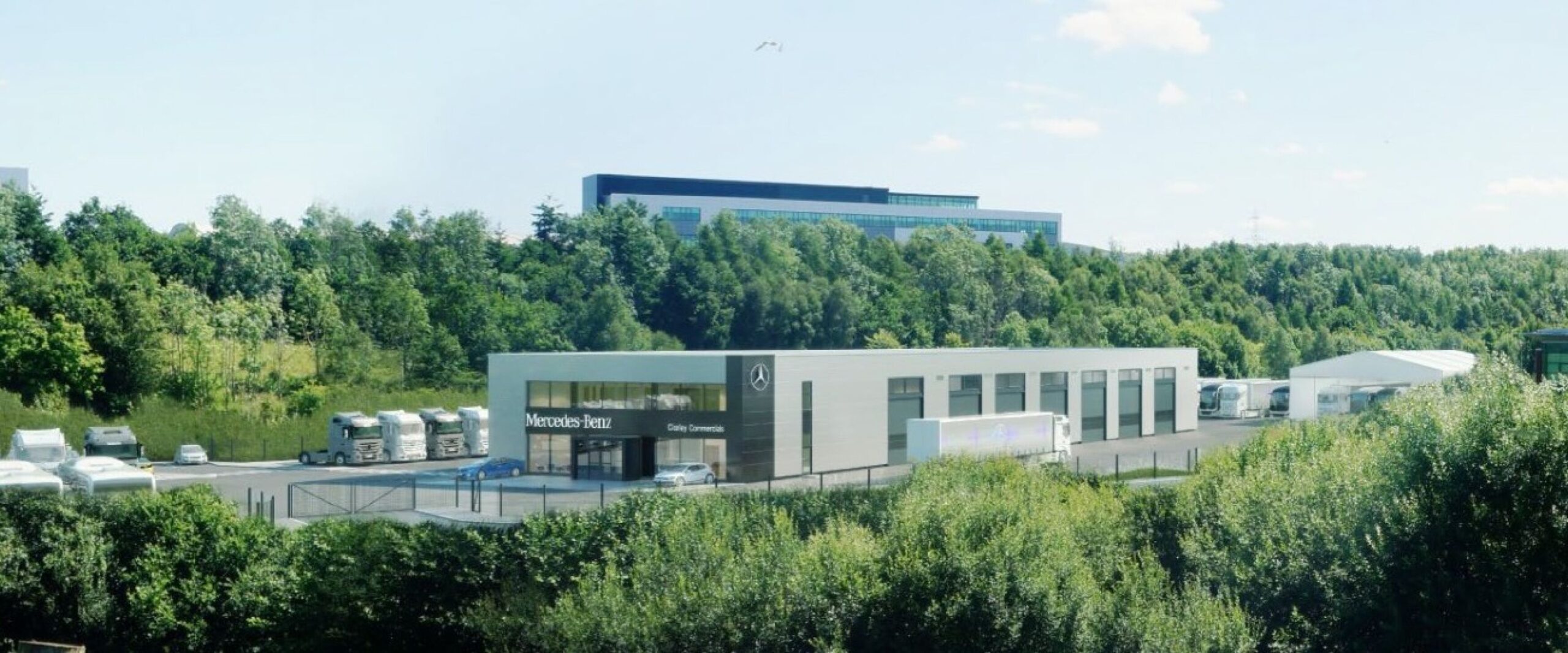 New £8M Mercedes- Benz Truck and Bus Hub Coming to Eurocentral