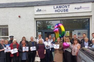 Argyll Community Housing Association celebrates Scottish Housing Day