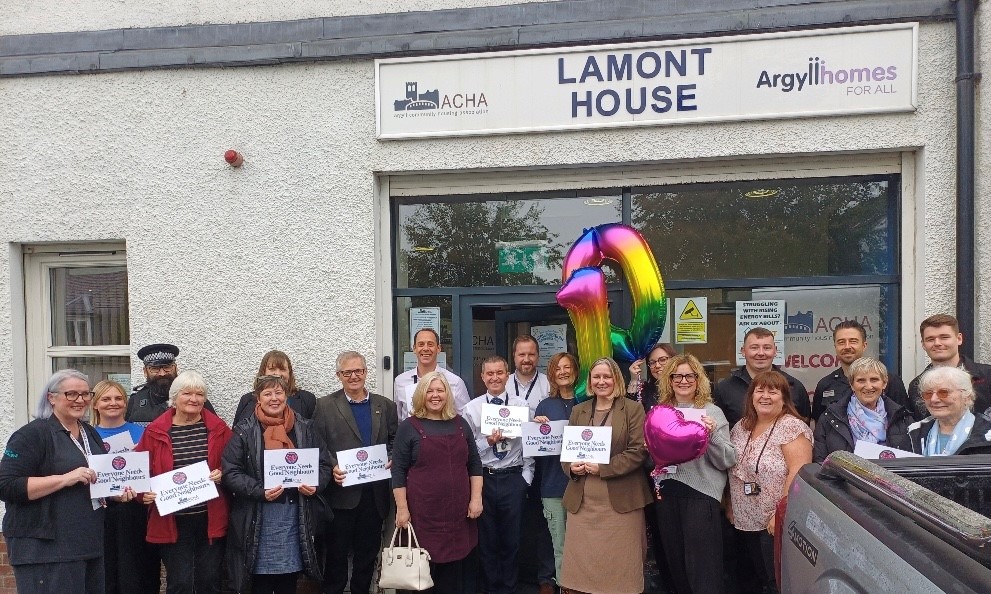 Argyll Community Housing Association celebrates Scottish Housing Day