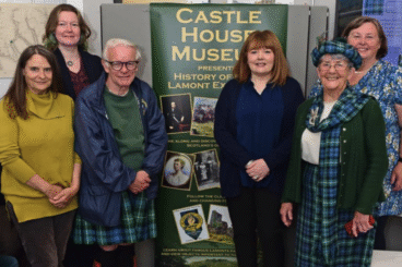 Standing room only for Clan Lamont exhibition launch in Tighnabruaich