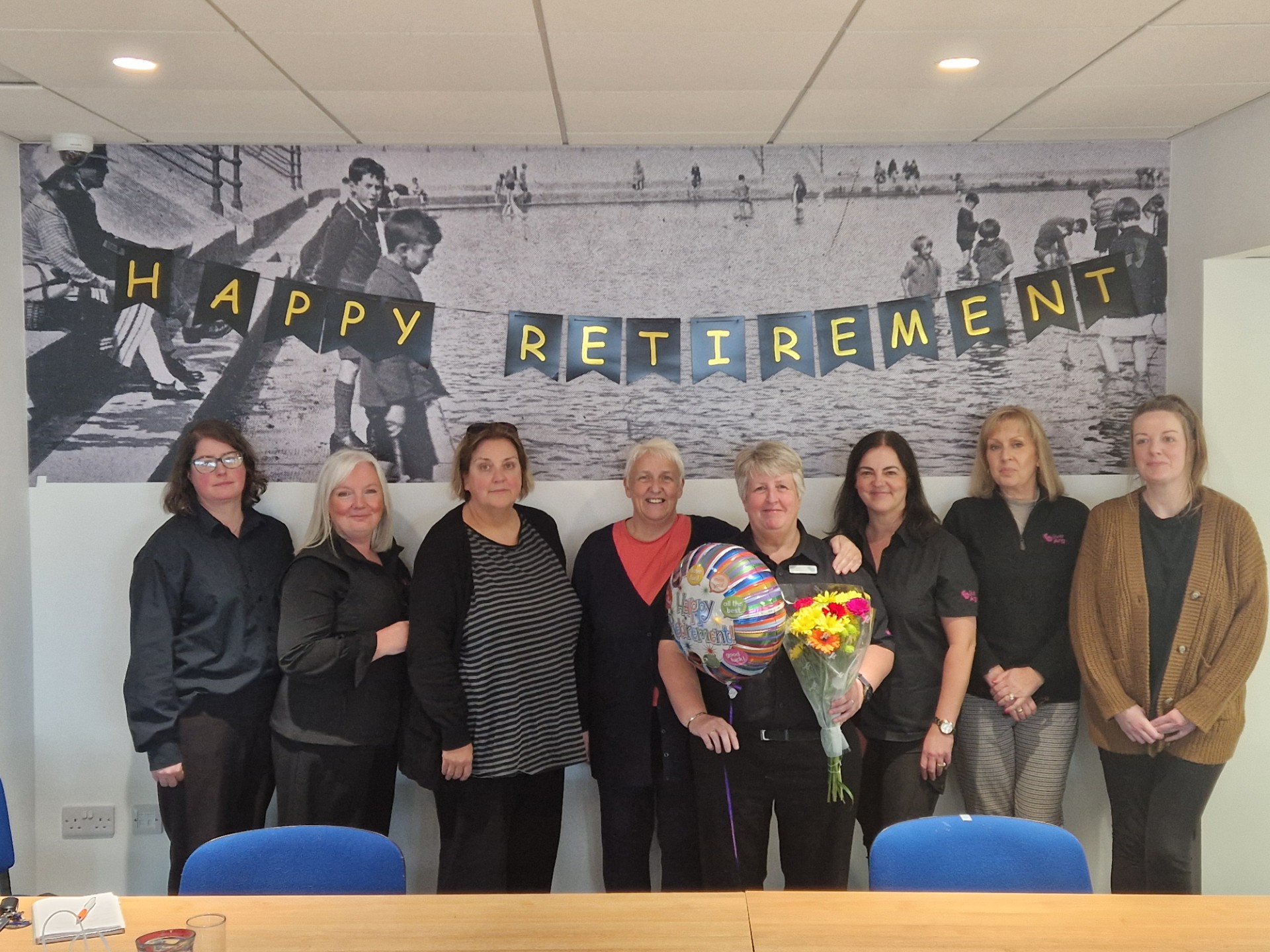 A fond farewell for Pam