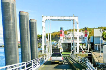 Bute commuters told: board via car deck