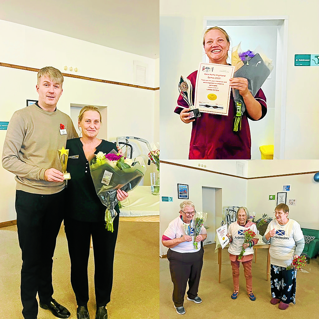 Ardenlee Care Home triumphs at the Care Home Highland Games