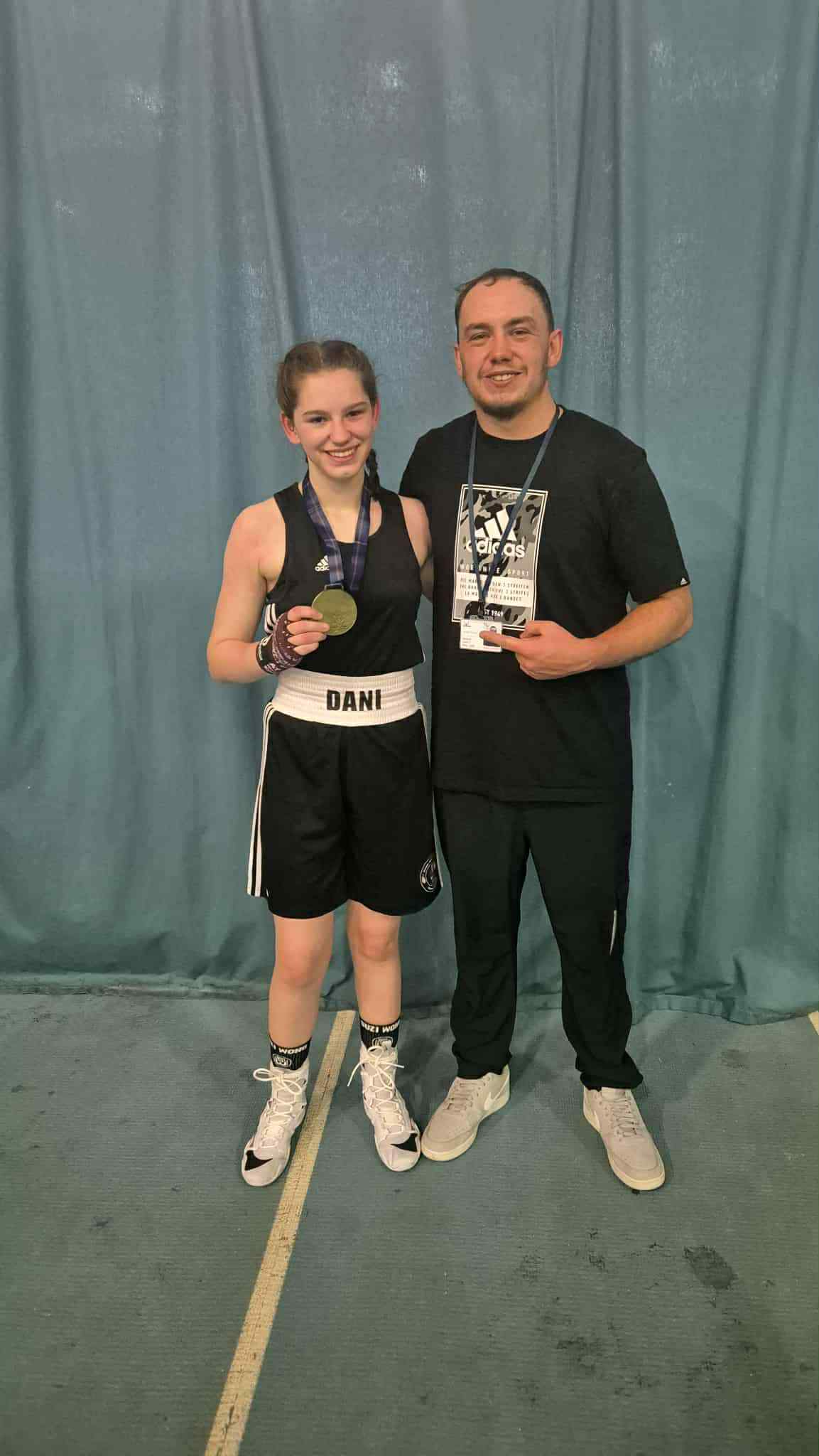 Dani strikes gold again for Dunoon boxing club