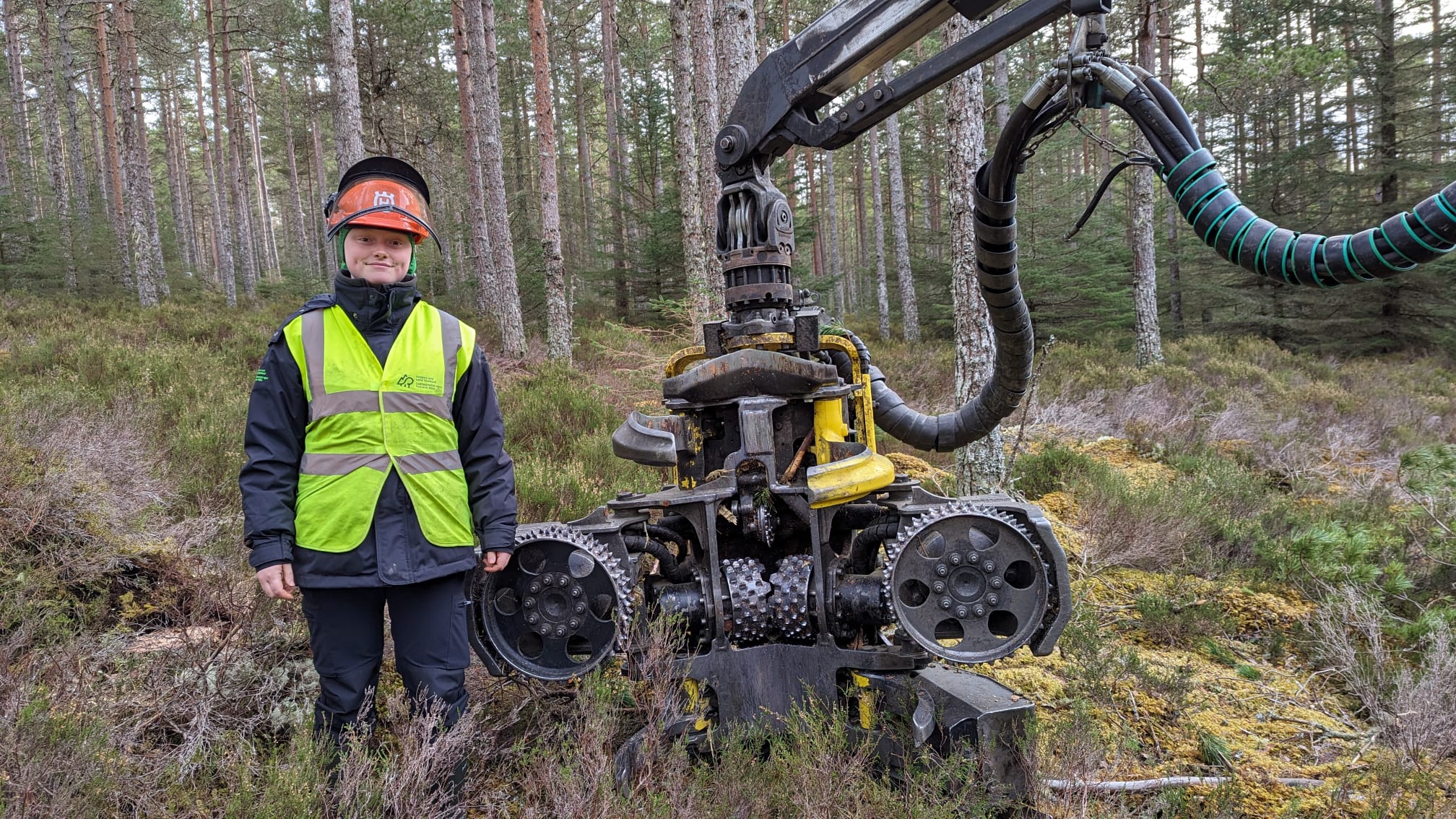 FLS Inveraray careers day plants seeds for girls in forestry