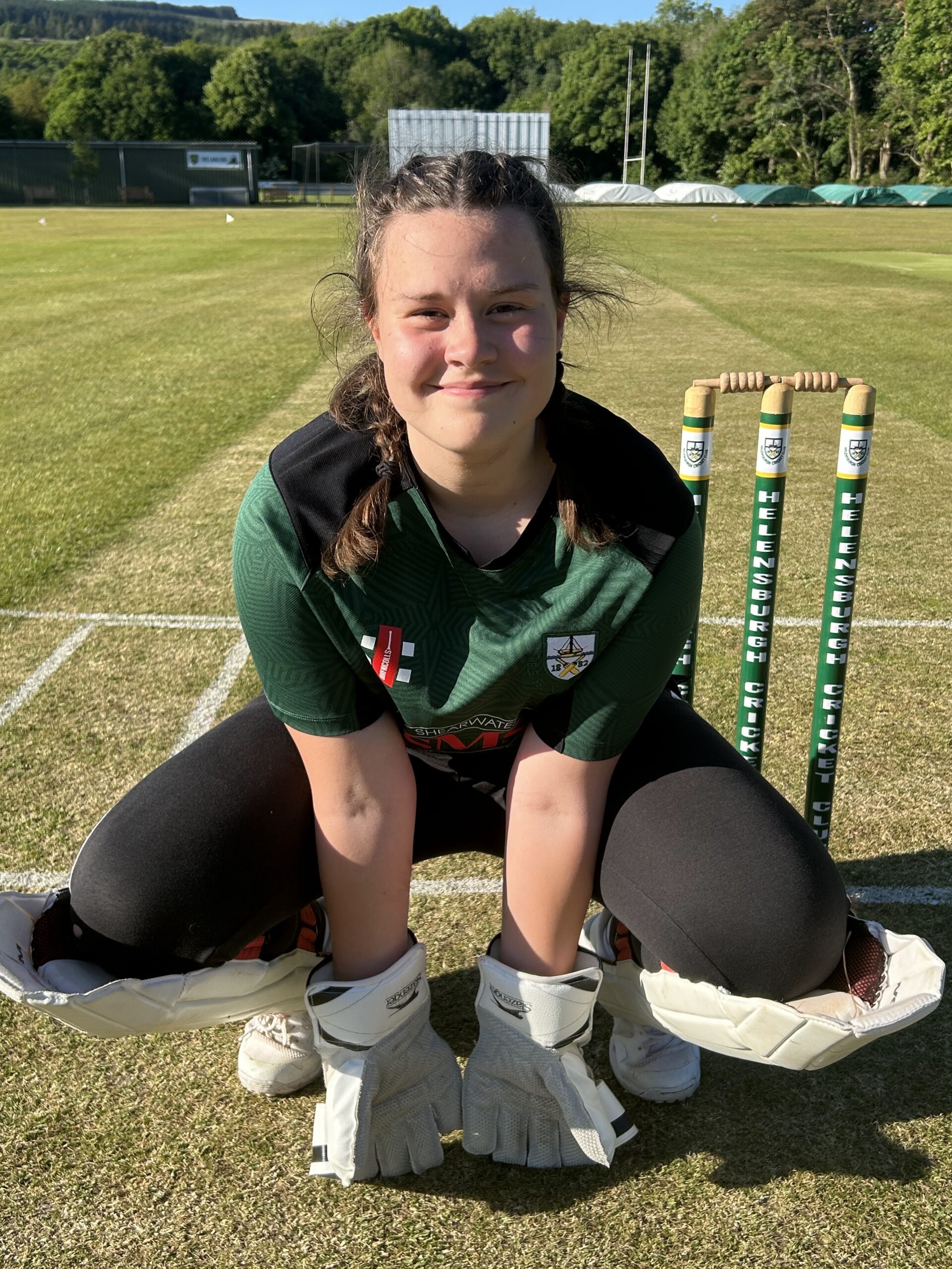 Talented Helensburgh cricketer appointed ambassador for leading female cricket brand 