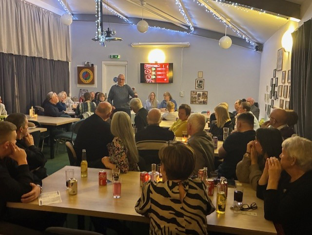 Golf club holds race night