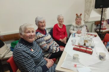 Ardentinny Band brings Christmas cheer to Senior Citizens’ Club