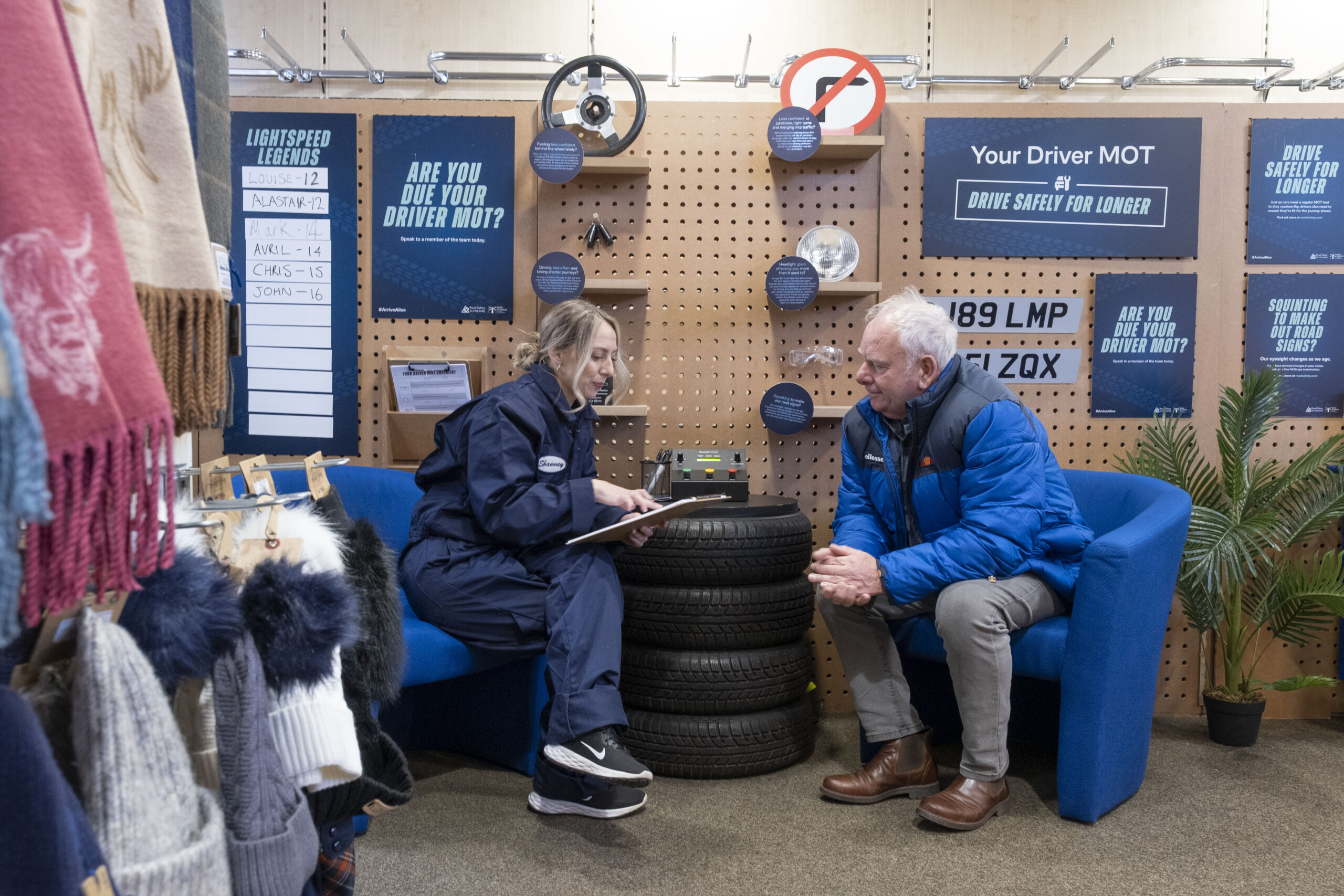 New road safety campaign visits Argyll and Bute to help locals keep driving safely for longer