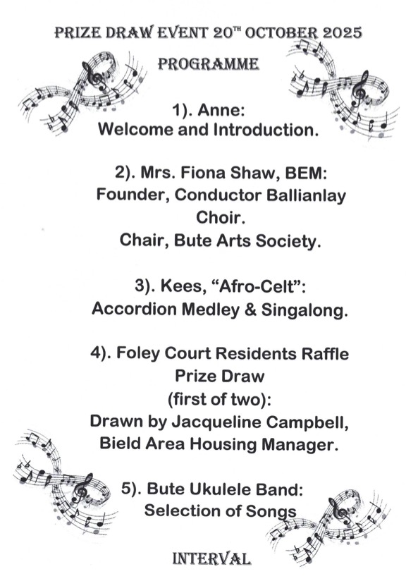 Over £2,000 raised for Foley Court
