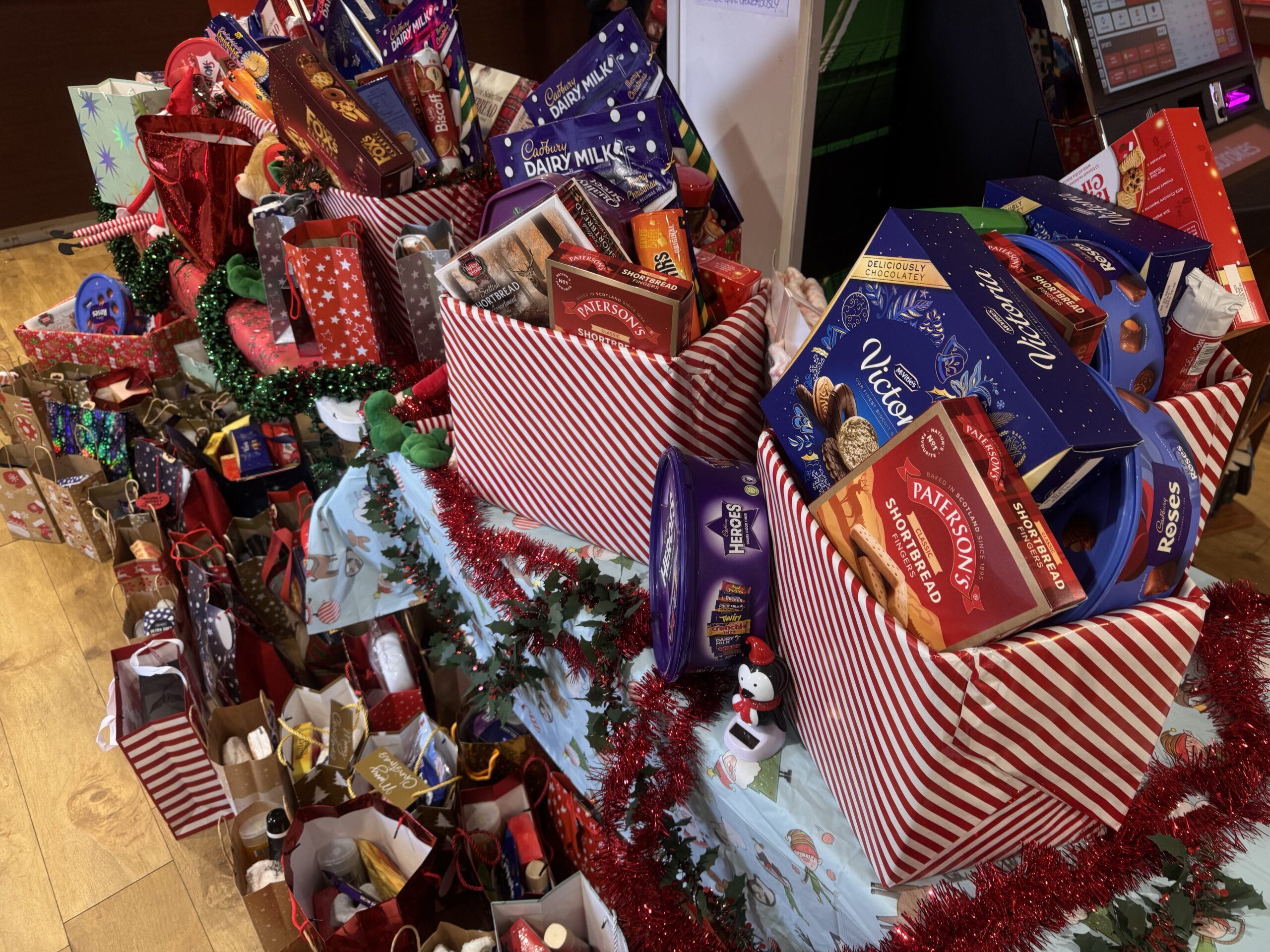 Local bookies gives back to those in care