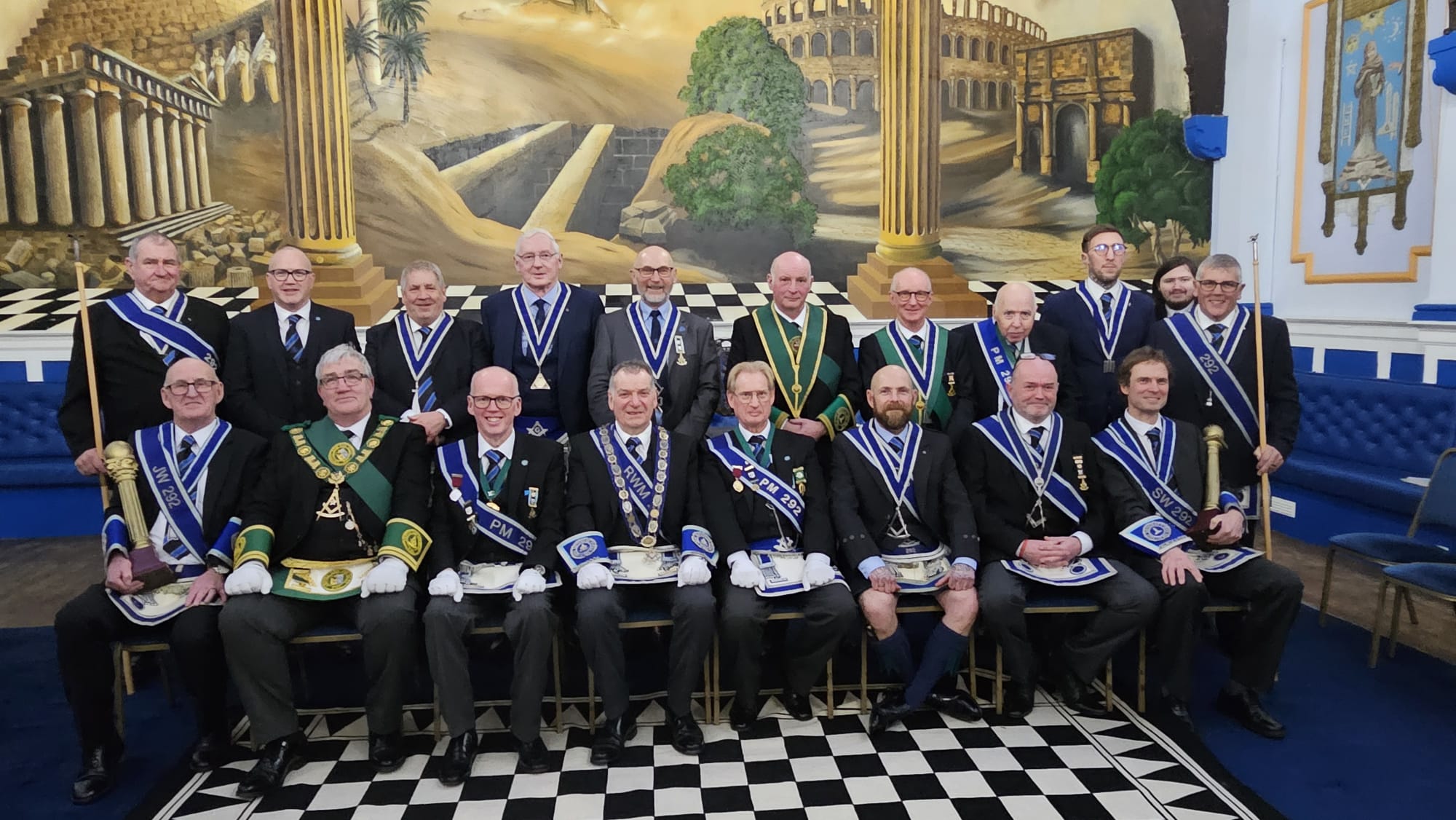 Island lodge holds installation meeting