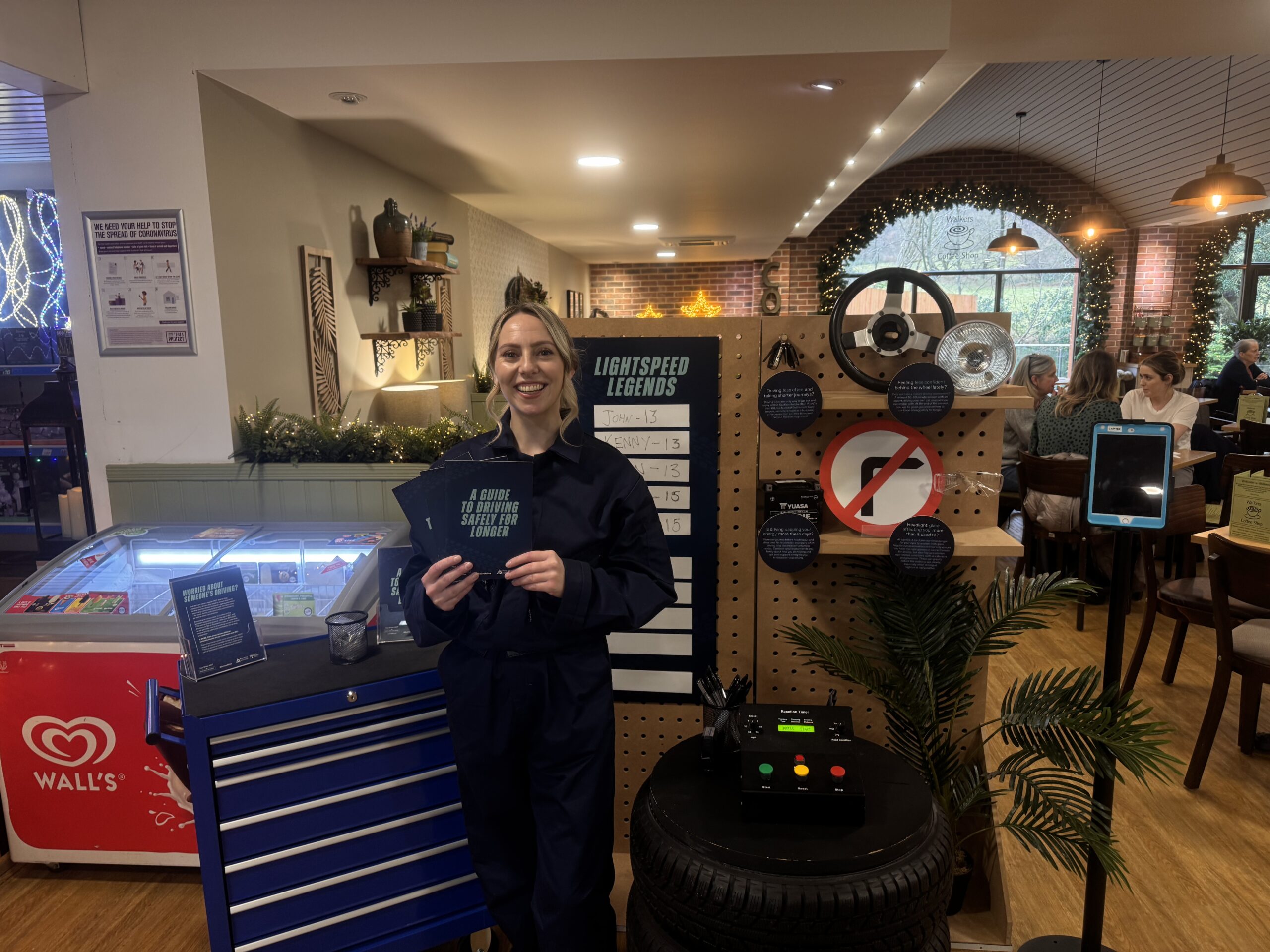 Road safety campaign visits Dunoon