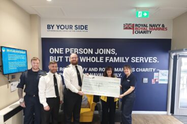 Silent service makes noise for charities