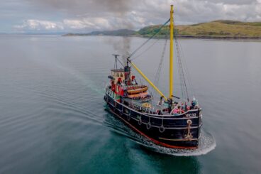 Clyde Puffer “VIC 32” to undergo restoration programme with grant from The National Lottery Heritage Fund.