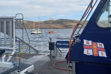 RNLI Tighnabruaich has close call