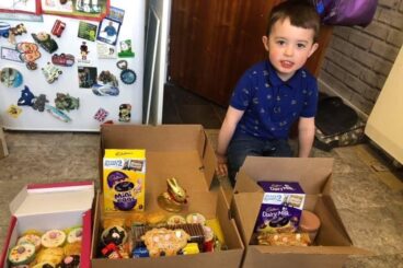 Dunoon youngster continues lockdown kindness with hospital treat boxes