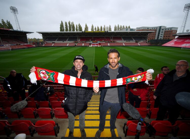 Ryan Reynolds’ Wrexham recruits Argyll acrylic