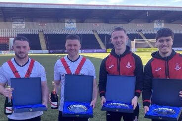 Strapp named player of the year ahead of ‘cup final’ against Morton