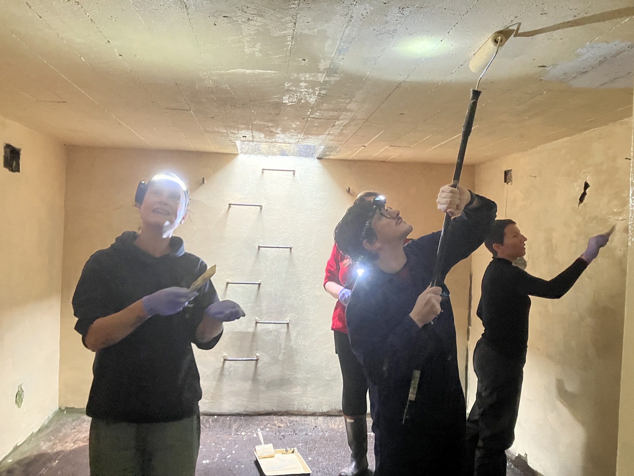 Volunteers Transform Historic Balnakailly Bunker as Community Art Project Takes Shape