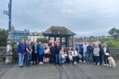 Former HMS Rothesay crew return to Bute
