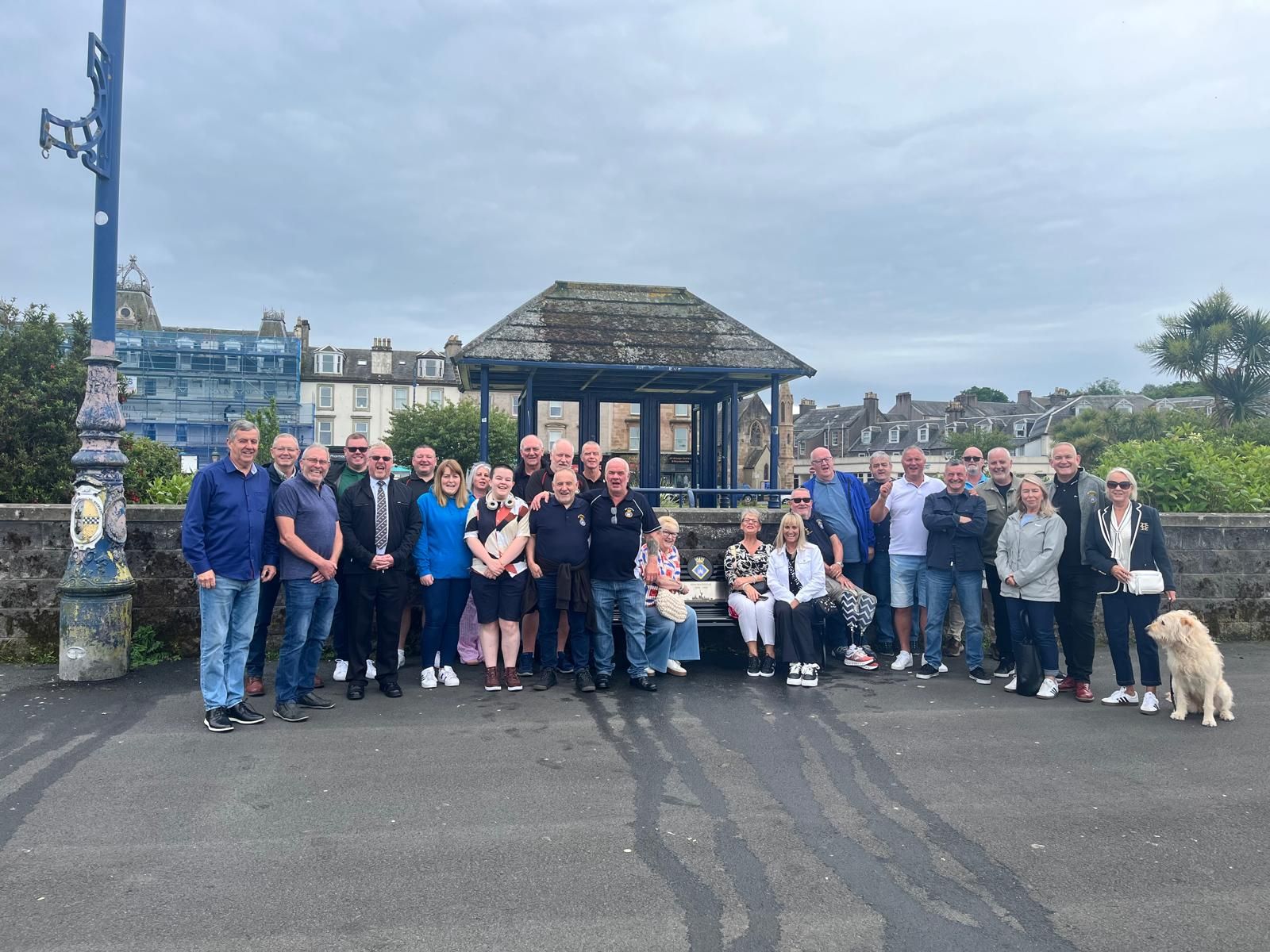Former HMS Rothesay crew return to Bute