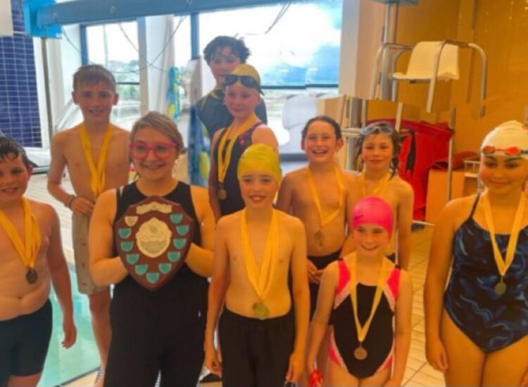 Primary schools battle it out in swimming gala
